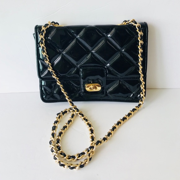 Lord & Taylor Handbags - Lord & Taylor Shoulder bag Black Pattern